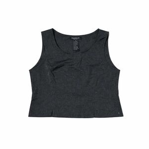 Perceptions New York Chic Black Sleeveless Blouse